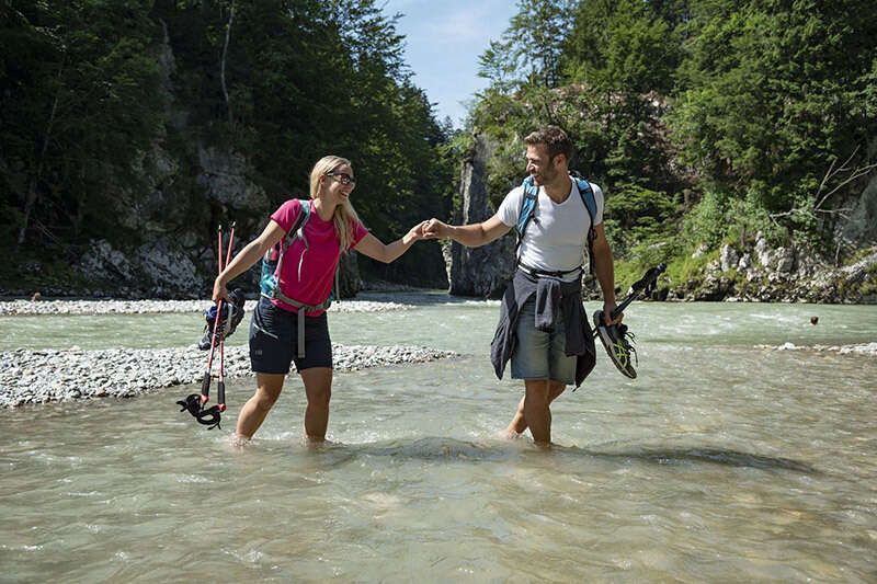 Kaiserwinkl Urlaub Aktivitäten wandern Kössen Sommerwandern